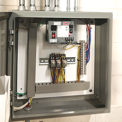 Compressed natural gas (CNG) detection system serviced by DMC
