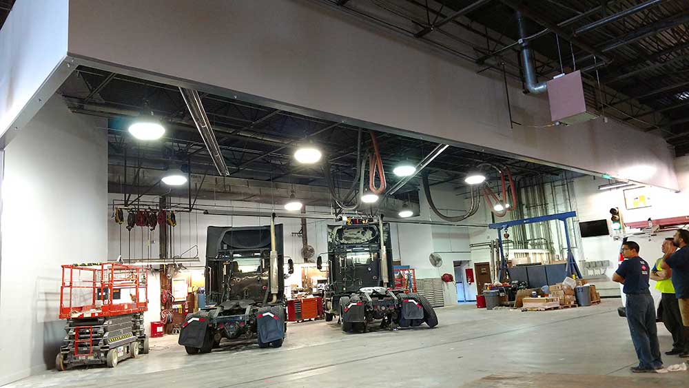 CNG vehicle maintenance shop conversion project