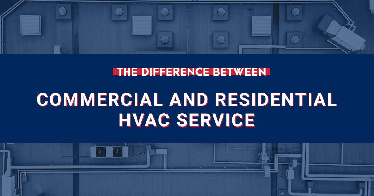 The Difference Between Commercial and Residential HVAC Services